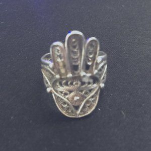 Hamsa DGS Turkey 925 Sterling Rings Size 7